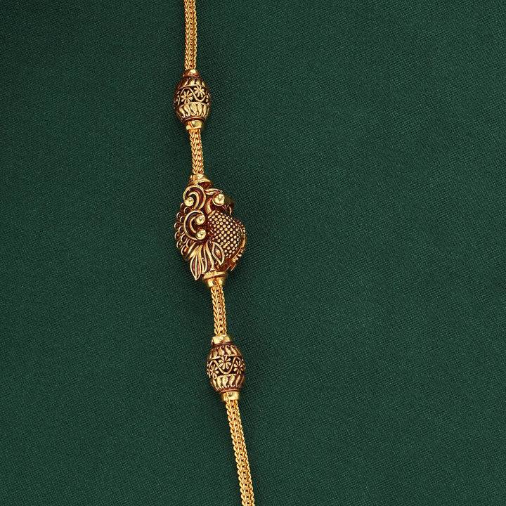 Peacock Mugappu Chain