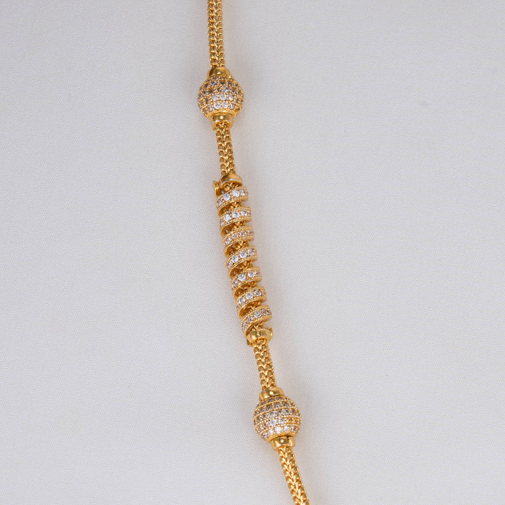 Sparkling Mugappu Chain