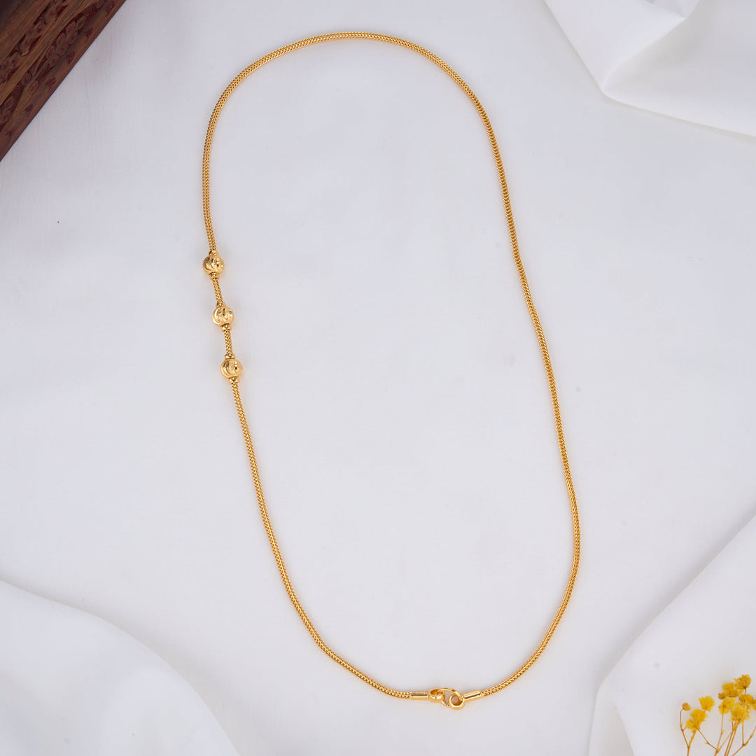 Dhanisha Mugappu Chain
