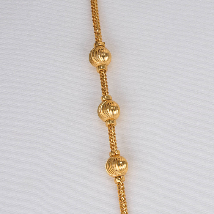 Golden Glow Mugappu Chain