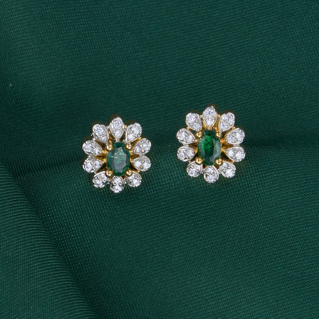 Pavani Diamond Design Chain with Earrings