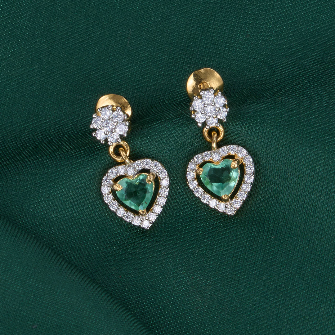 Niverta Diamond Design Chain with Earrings