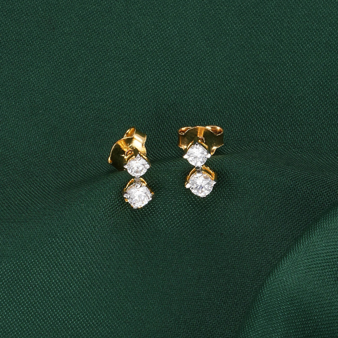 Stylish Mangalsutra Chain With Earrings