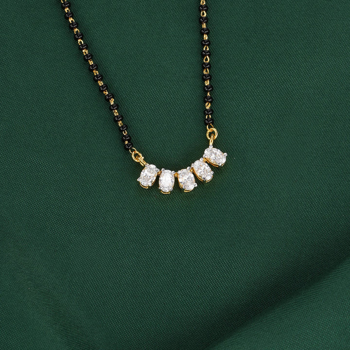 Vinisha Mangalsutra Chain With Earrings