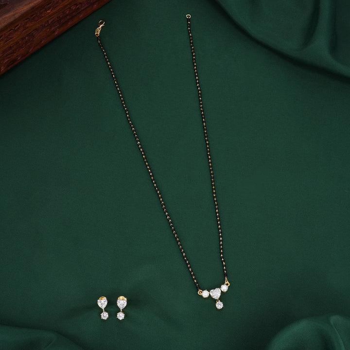 Manisha Mangalsutra Chain With Earrings