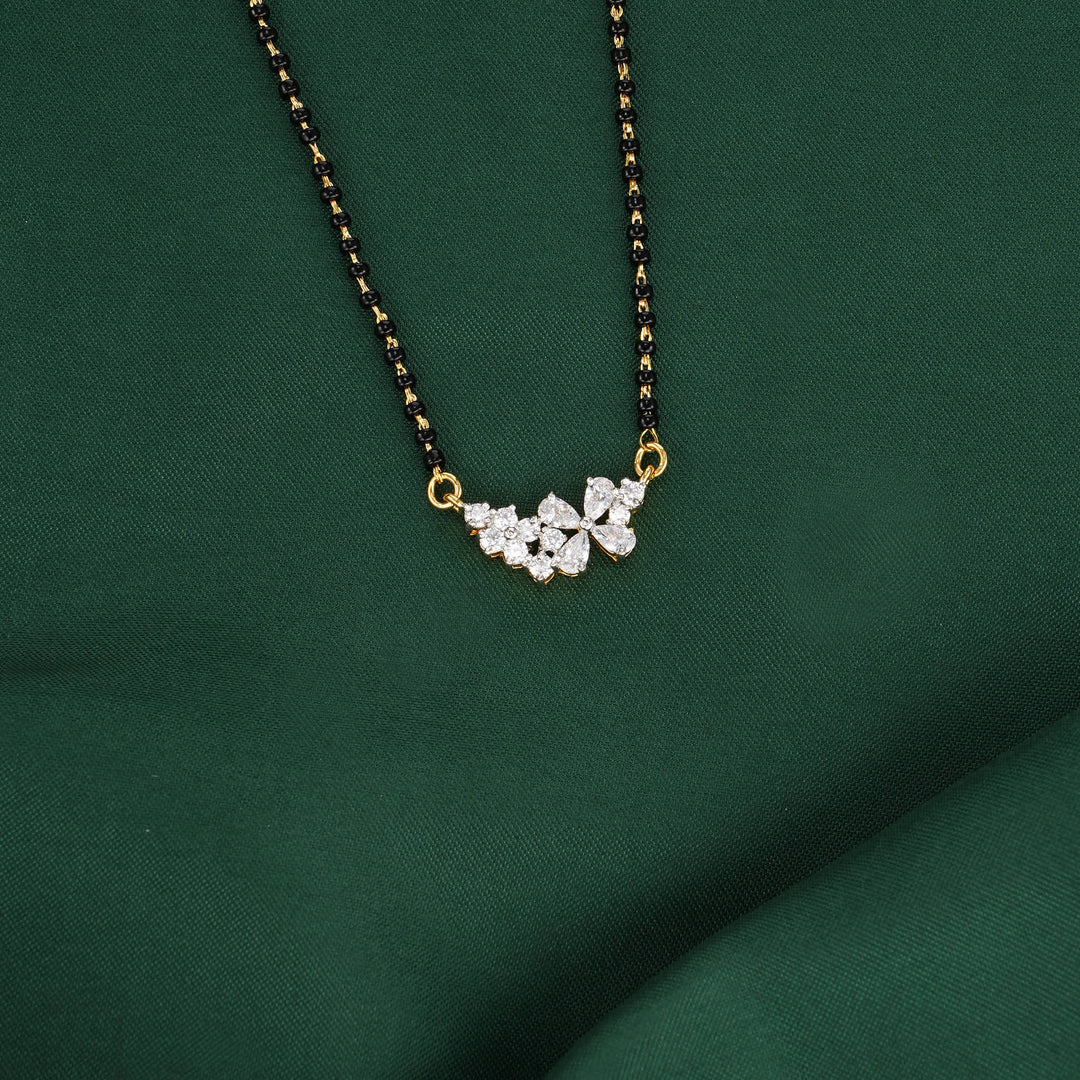 Lovable Mangalsutra Chain With Earrings
