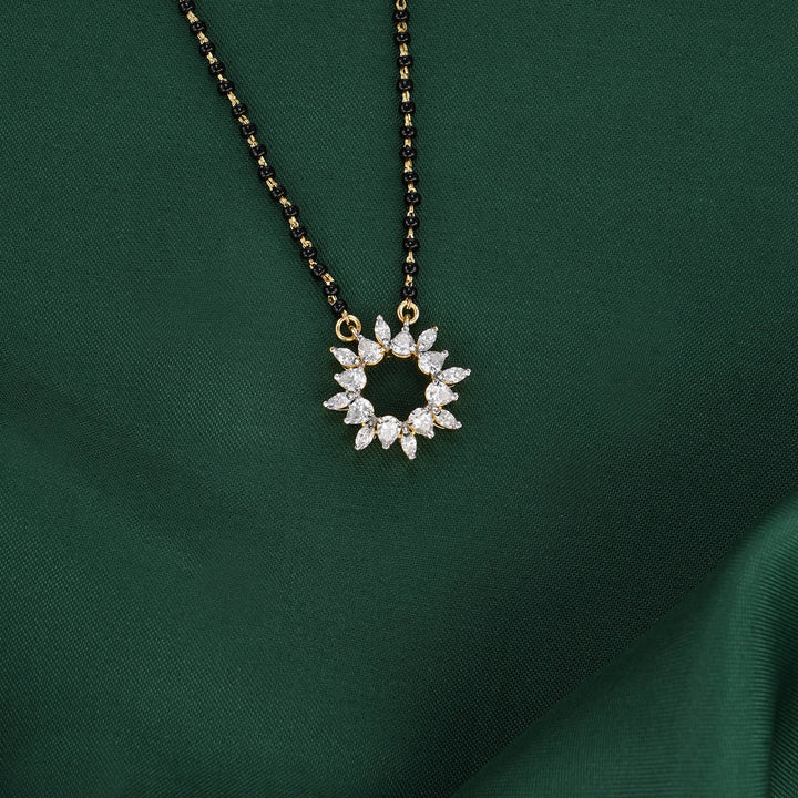 Fabulous Mangalsutra Chain With Earrings