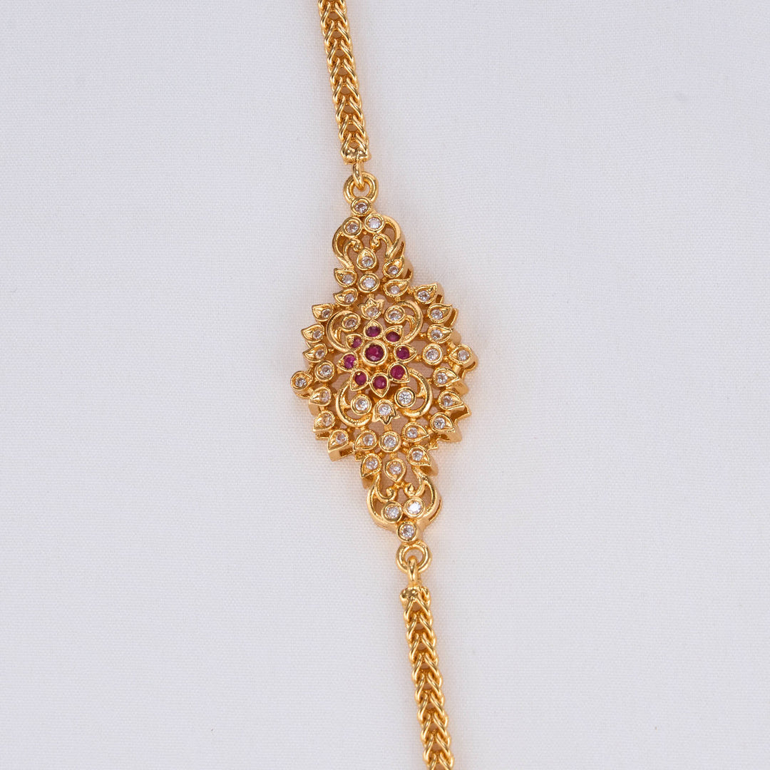 Golden Grace Stone Chain