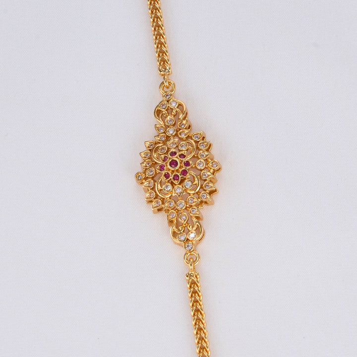 Golden Grace Stone Chain