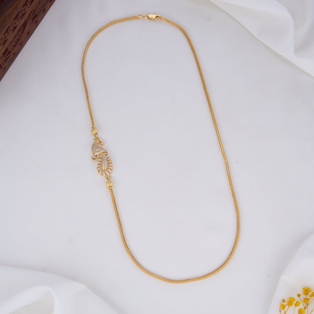 Sparkling Mugappu Chain