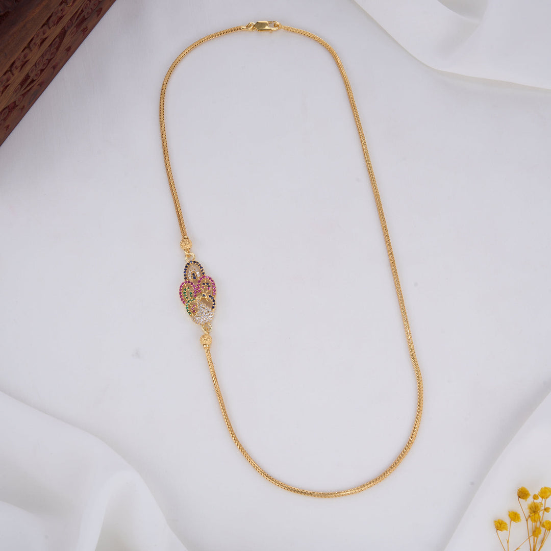 Dazzling Mugappu Chain