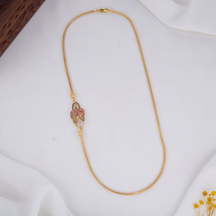 Dazzling Mugappu Chain
