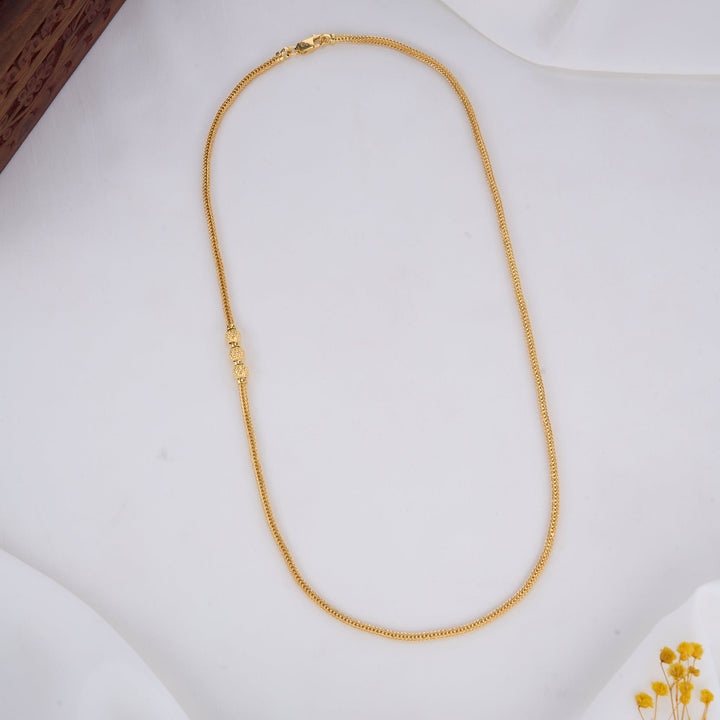 Golden Glow Mugappu Chain