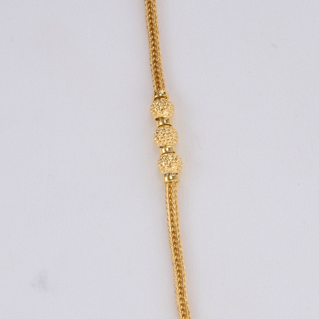 Golden Glow Mugappu Chain