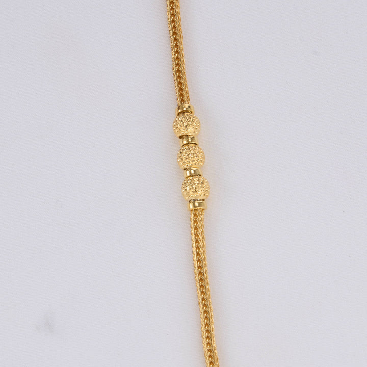 Golden Glow Mugappu Chain