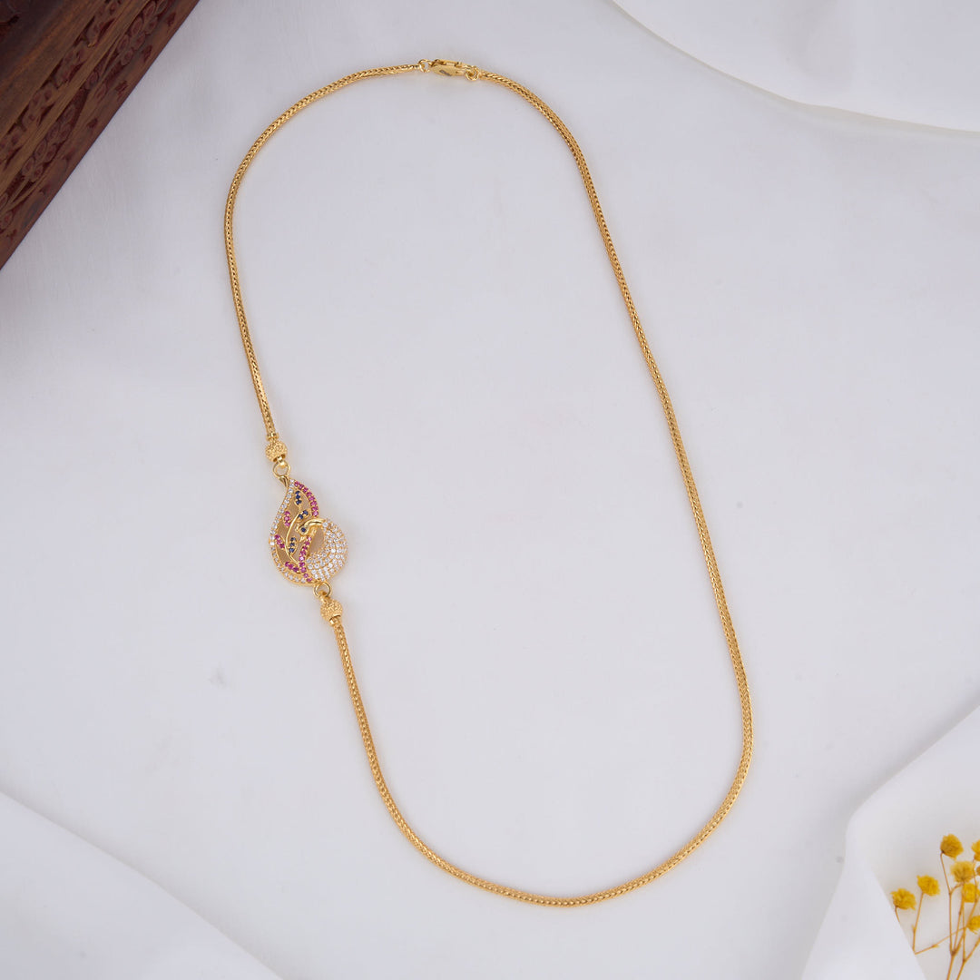 Sparkling Mugappu Chain