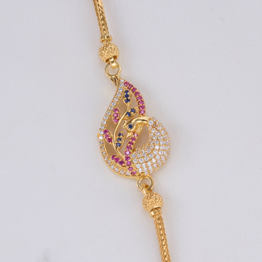 Sparkling Mugappu Chain