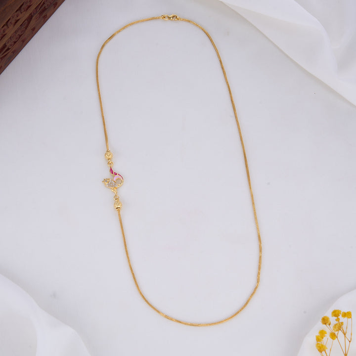 Dhanisha Mugappu Chain