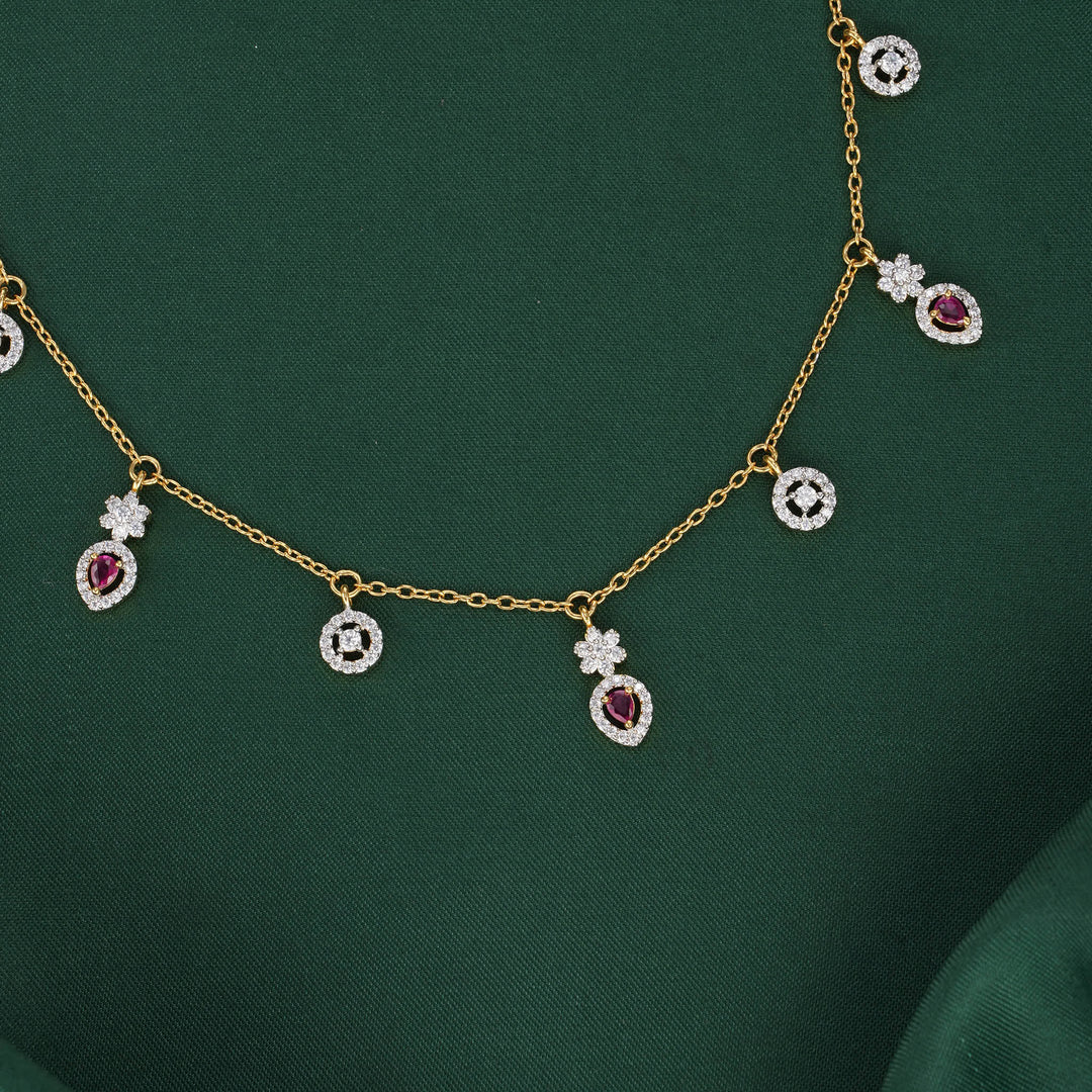 Eternal Verse Chain with Earrings
