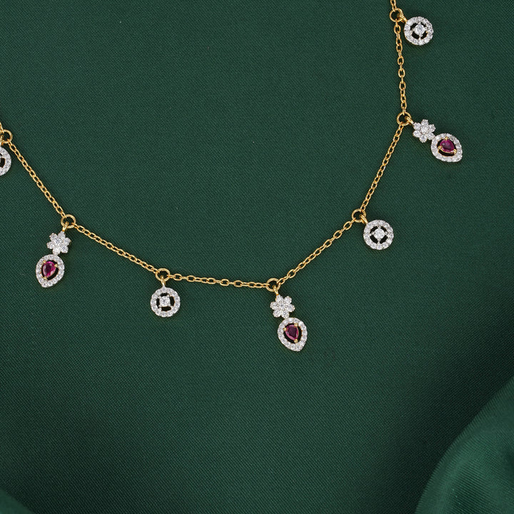 Eternal Verse Chain with Earrings