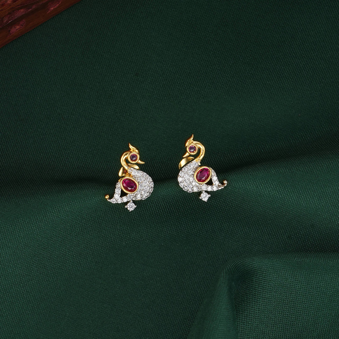 Vivana Diamond Design Chain with Earrings