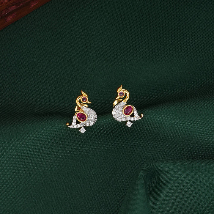 Vivana Diamond Design Chain with Earrings