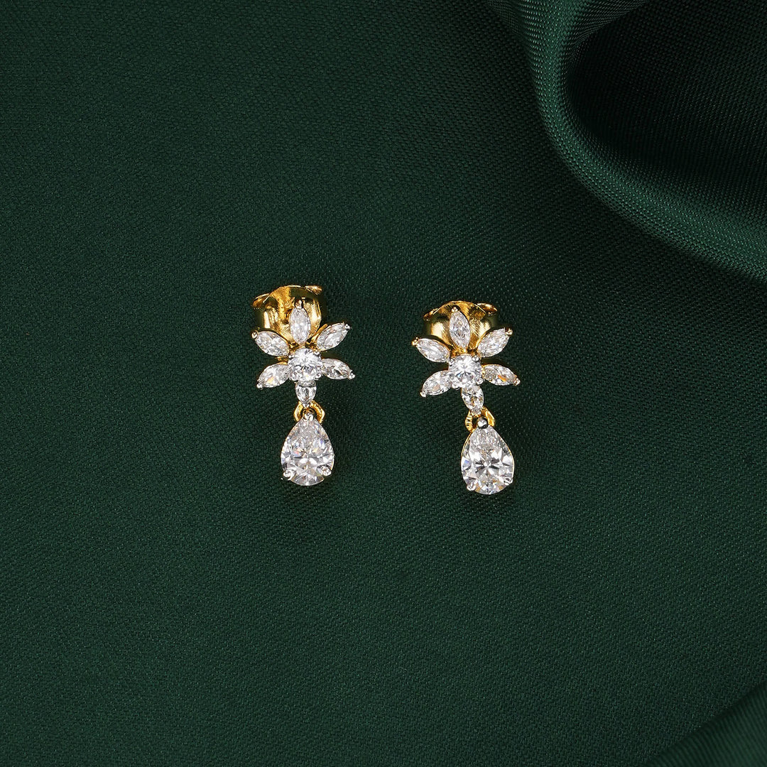 Lovely Mangalsutra Chain With Earrings