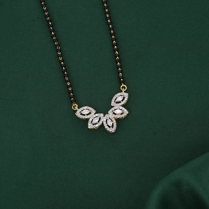 Trendy Mangalsutra Chain With Earrings