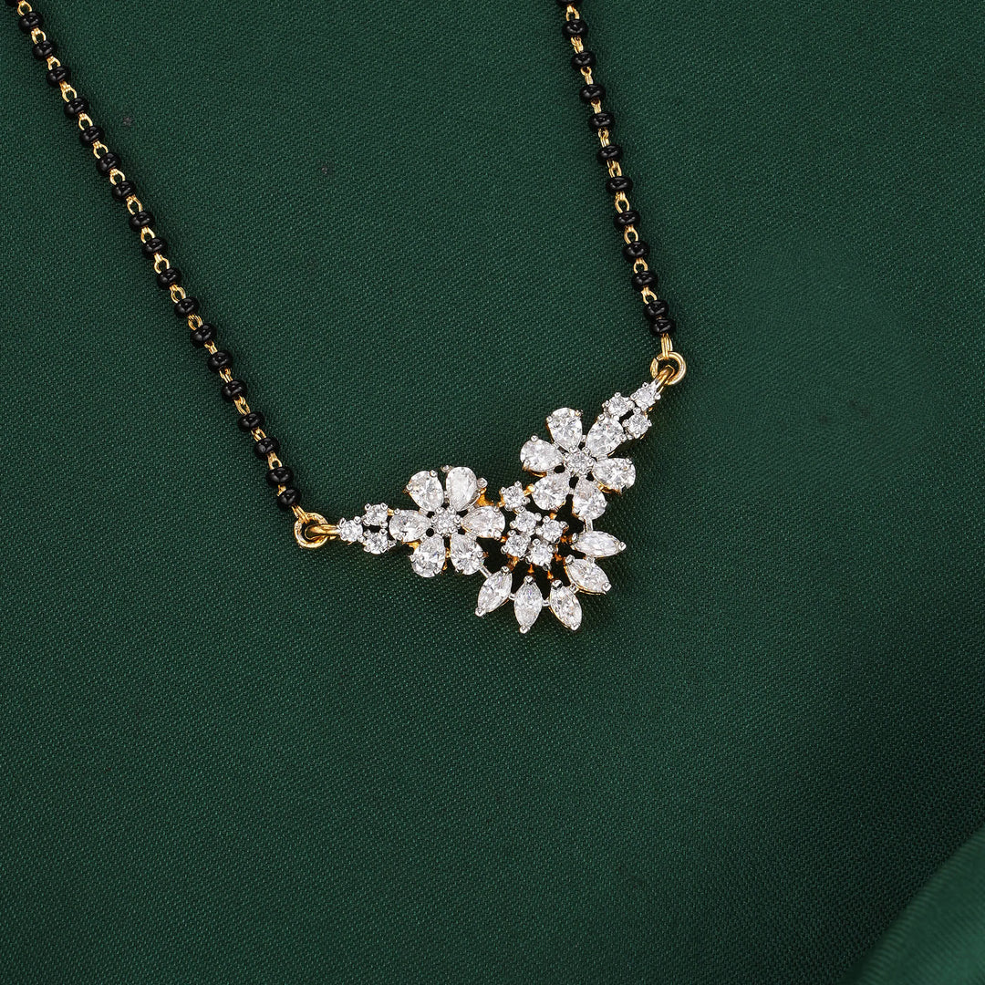 Franthikaa  Mangalsutra Chain With Earrings