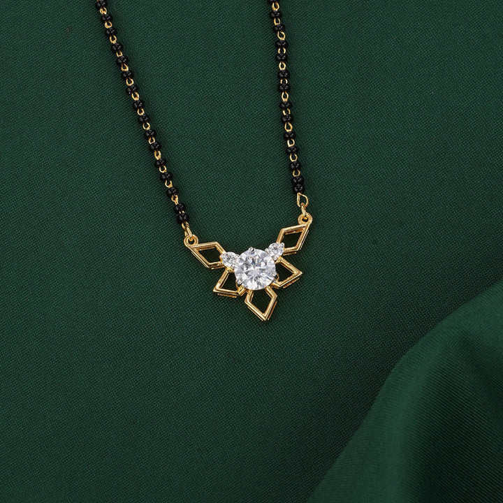 Mesmerizing  Mangalsutra Chain With Earrings