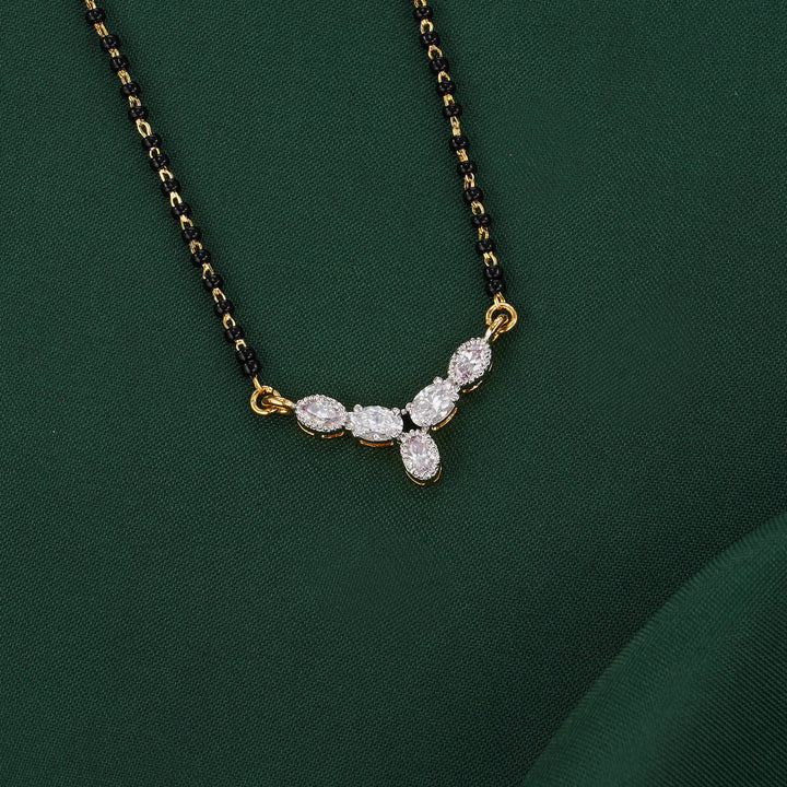 Sarvikaa Mangalsutra Chain With Earrings