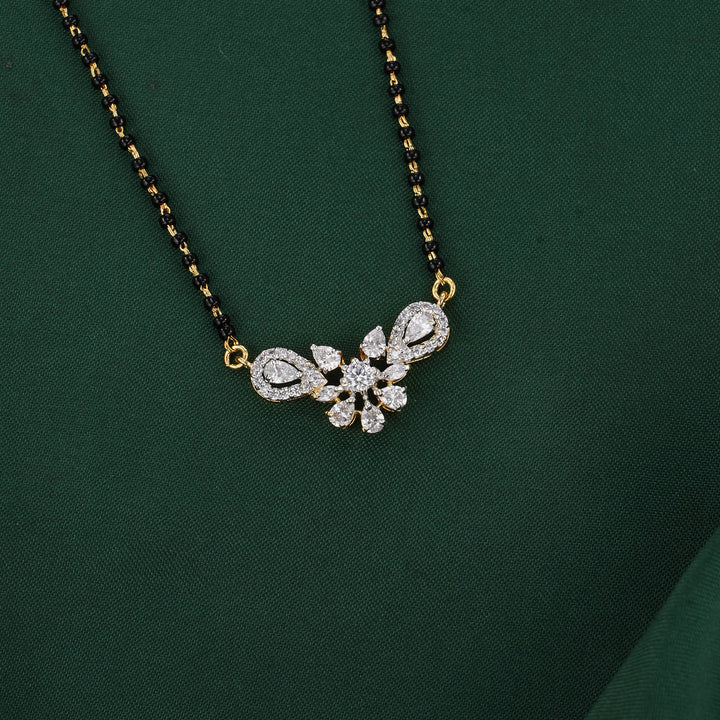 Serenity Mangalsutra Chain With Earrings
