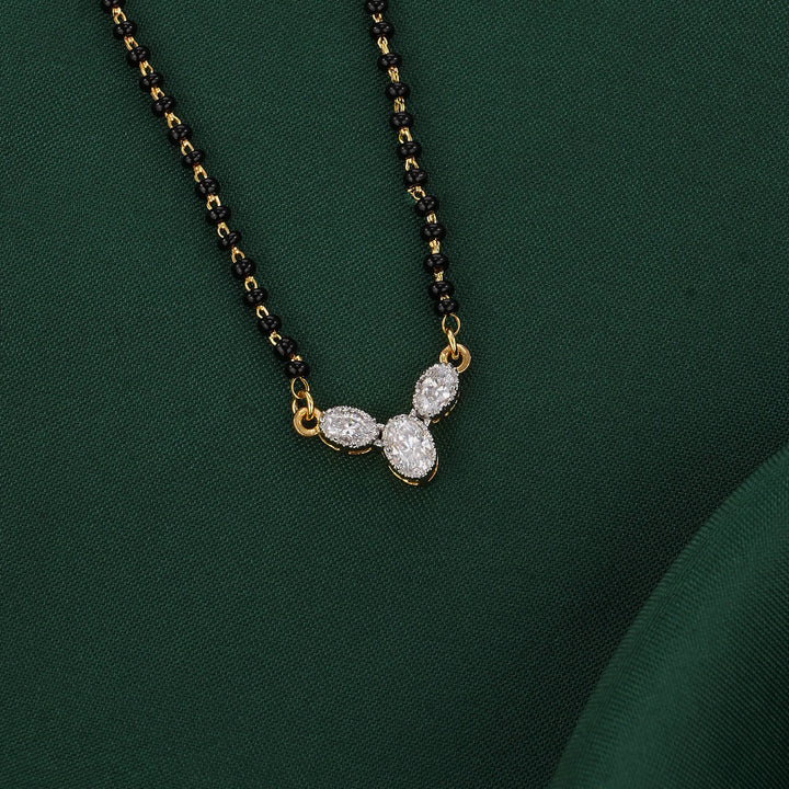 Cassia Mangalsutra Chain With Earrings