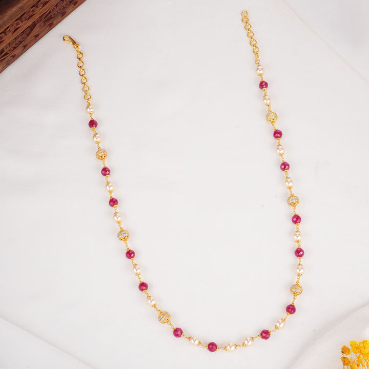 Magenta Beads Chain