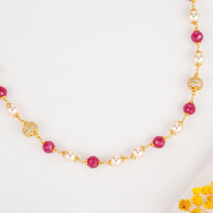 Magenta Beads Chain