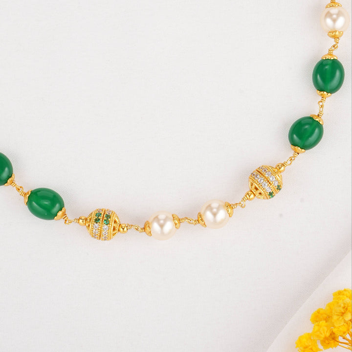 Jade Green Beads Chain