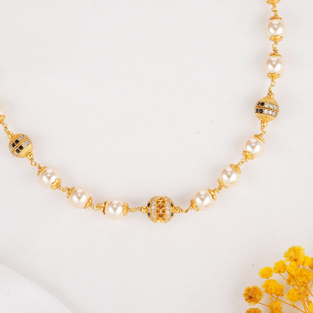 Cultured Ornate Beads Chain