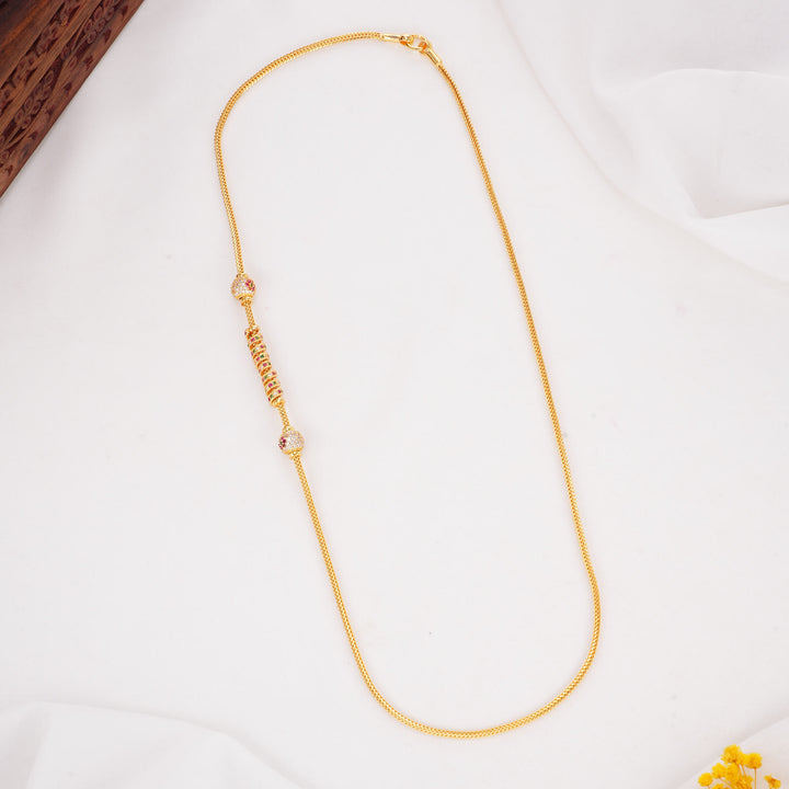 Finely Crafted Mugappu Chain
