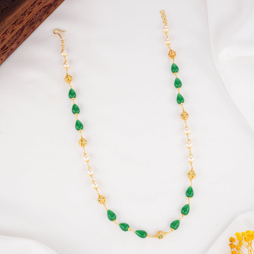 Harmony Green Beads Chain