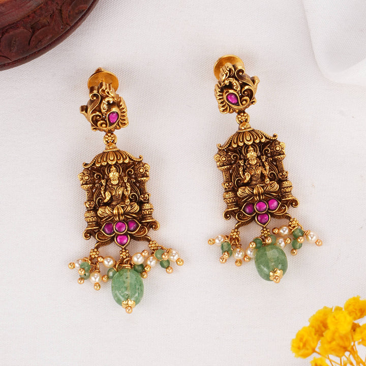 Divinity 3D Spl Mangalsutra Chain With Earrings