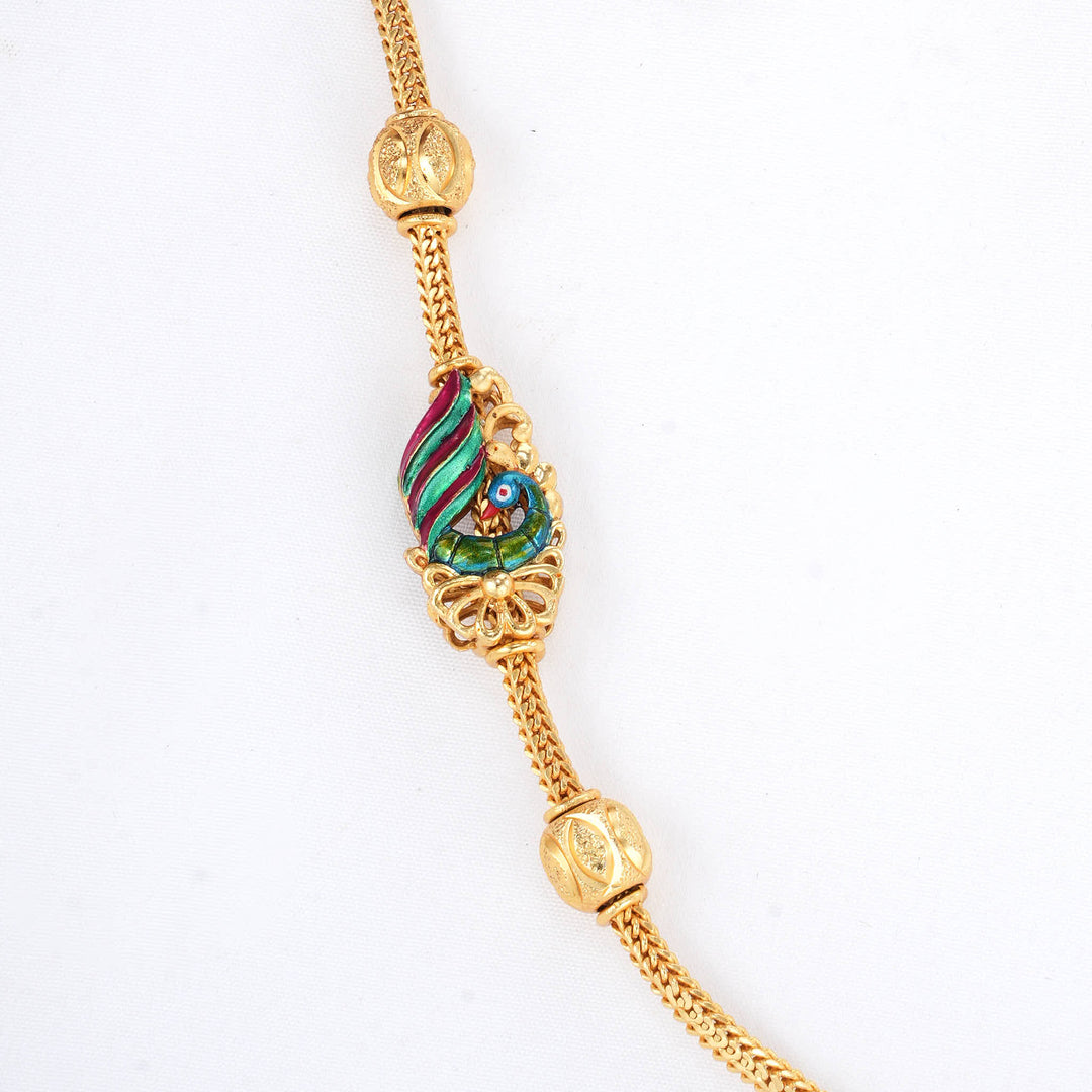 Shashini Stone Mugappu Chain