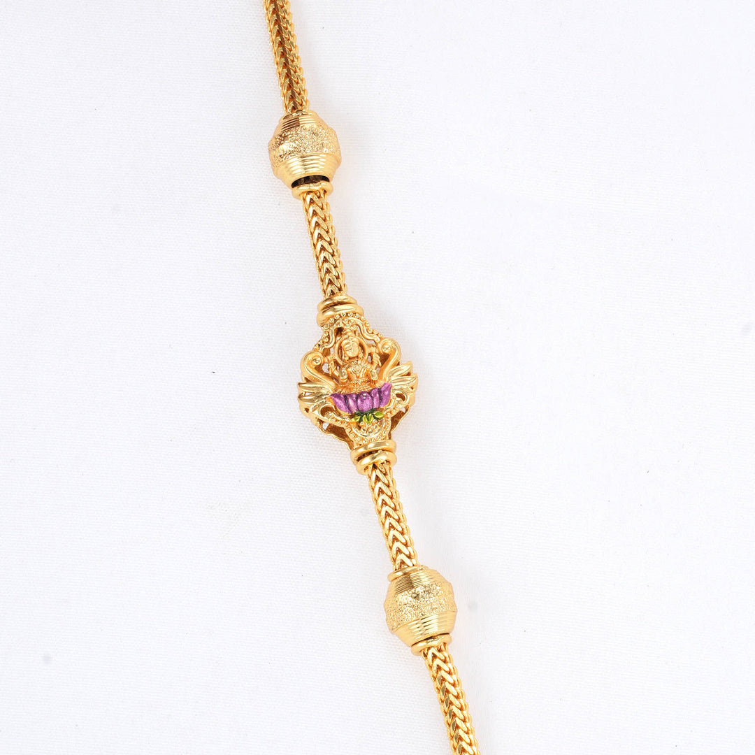 Preethikaa  Stone Mugappu Chain