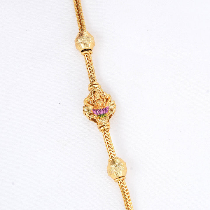 Preethikaa  Stone Mugappu Chain