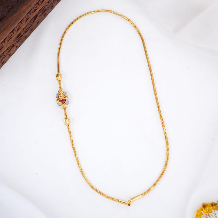 Dazzling Stone Mugappu Chain