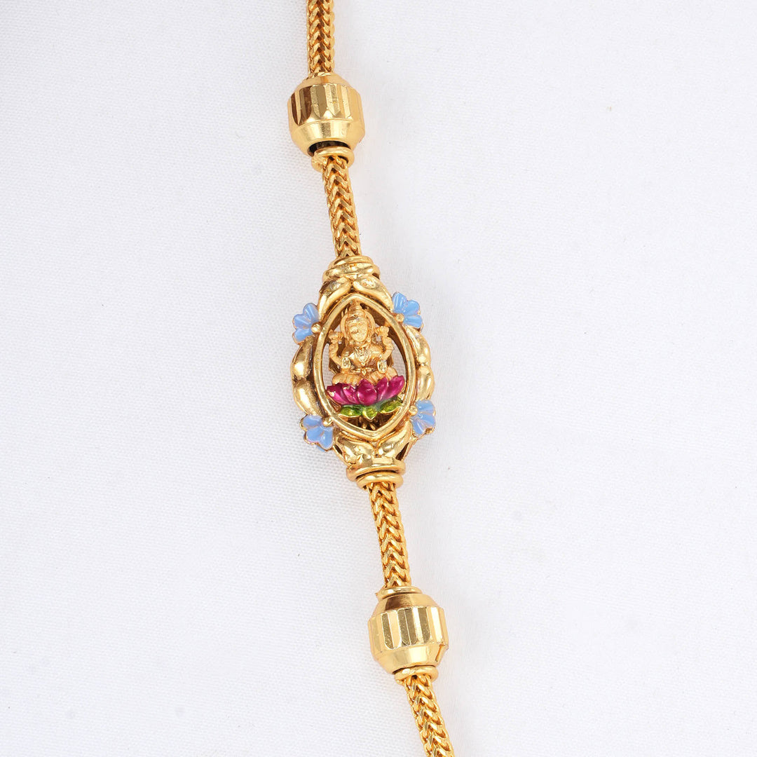 Dazzling Stone Mugappu Chain
