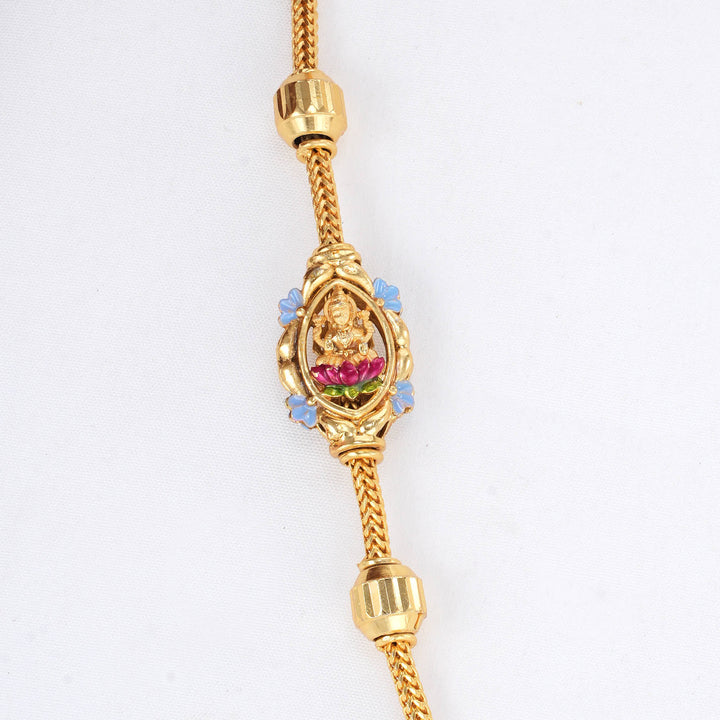 Dazzling Stone Mugappu Chain