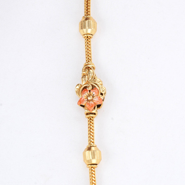 Elegant Stone Mugappu Chain