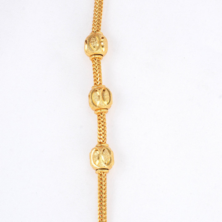 Nimitha  Stone Mugappu Chain