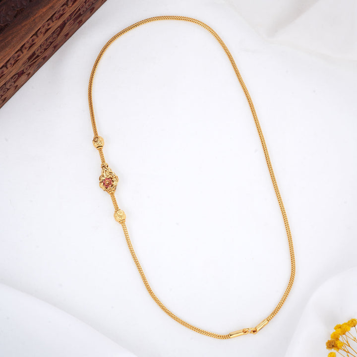 Shashini Stone Mugappu Chain