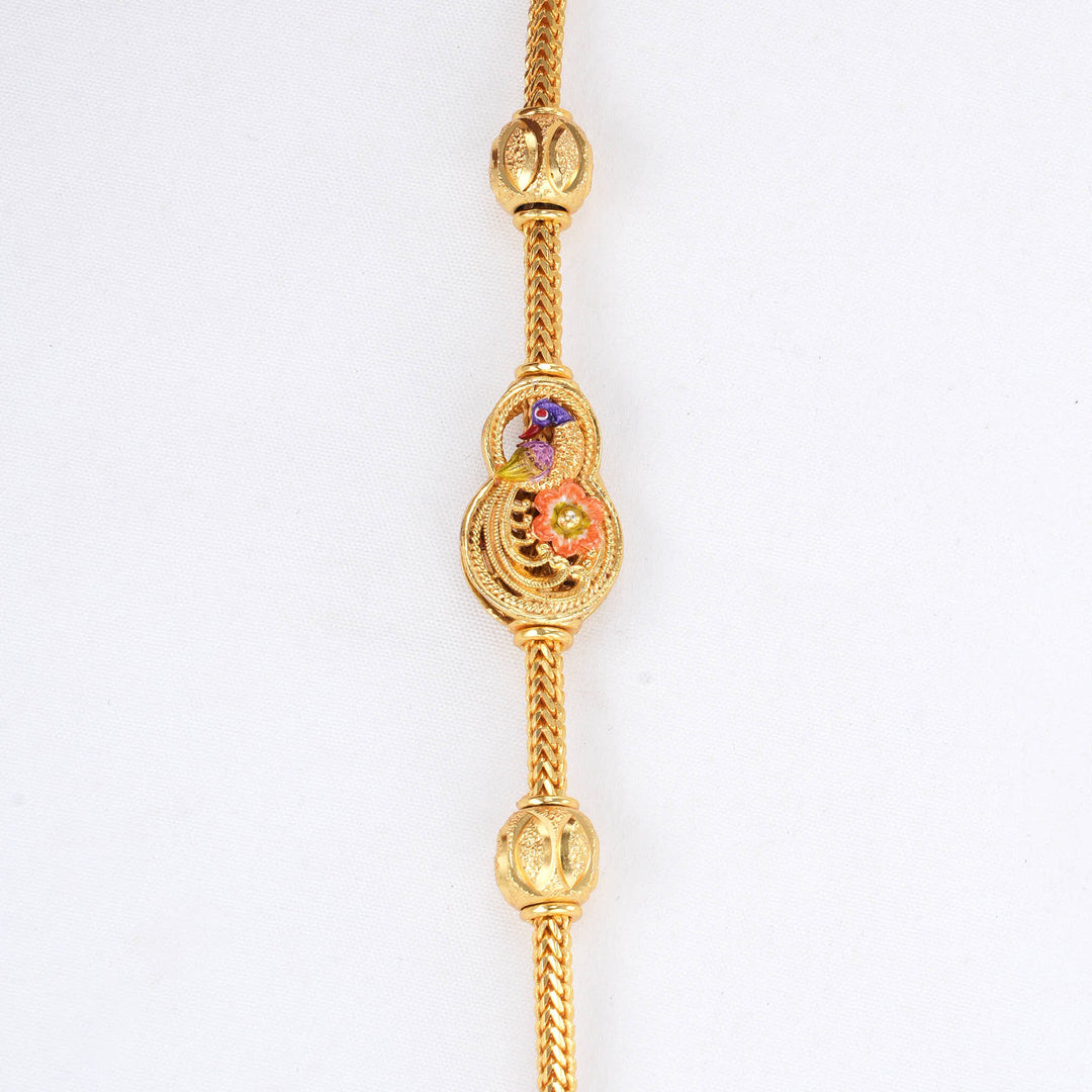 Attractive Stone Mugappu Chain
